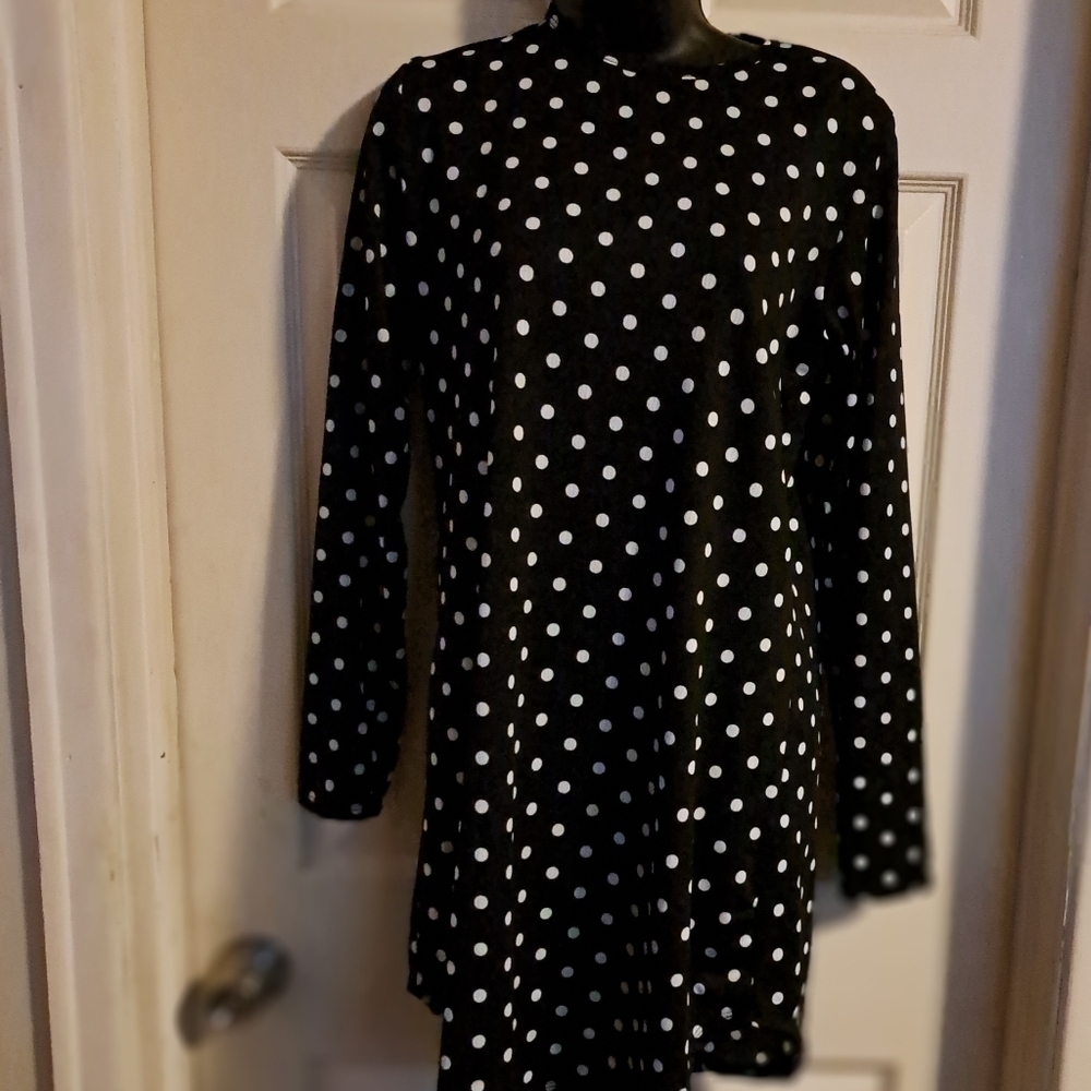 No brand Polka-dot dress/tunic